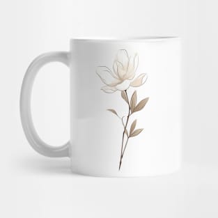 Magnolia Flower Mug